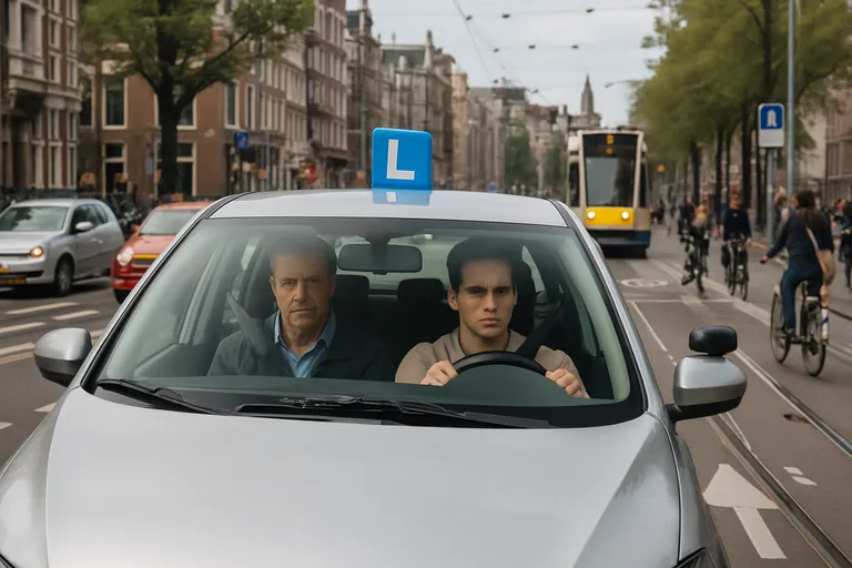 Waarom rijles nemen in Amsterdam zo lastig is