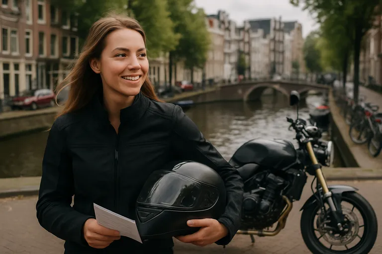 Motorrijbewijs halen in Amsterdam, hoe pak je dat aan?